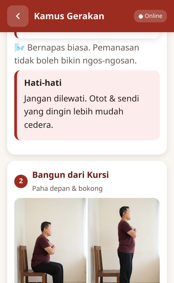 Kamus 15 gerakan